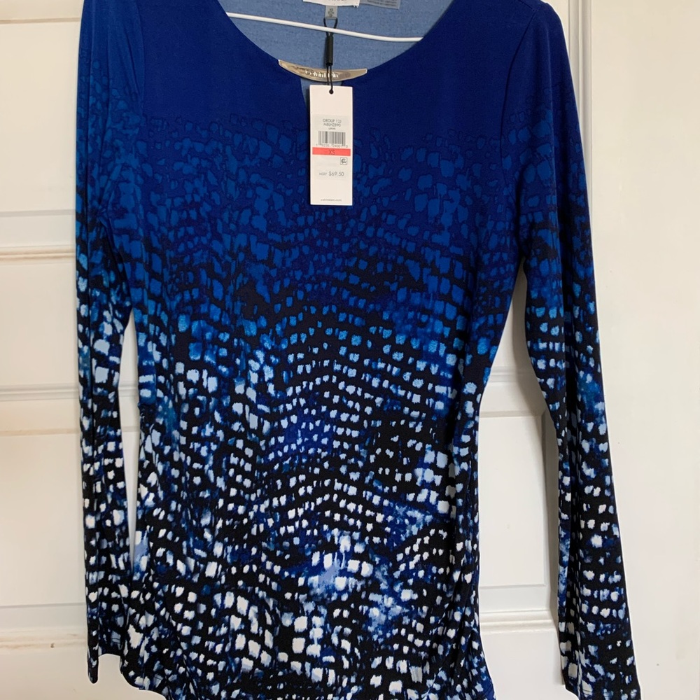 Calvin Klein blue top
